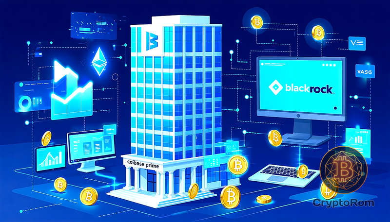 💰 BlackRock переводит криптоактивы на сумму $430 млн на Coinbase