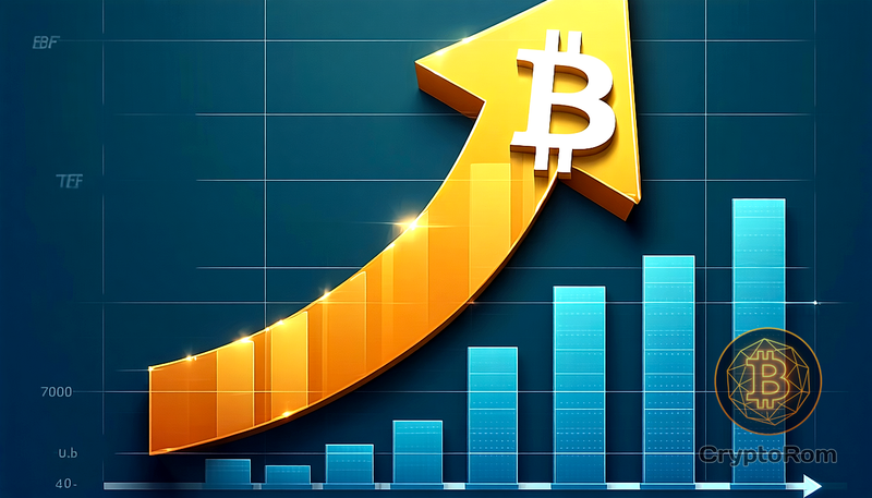📈 Спотовые Bitcoin ETF прерывают 4-дневную полосу оттоков