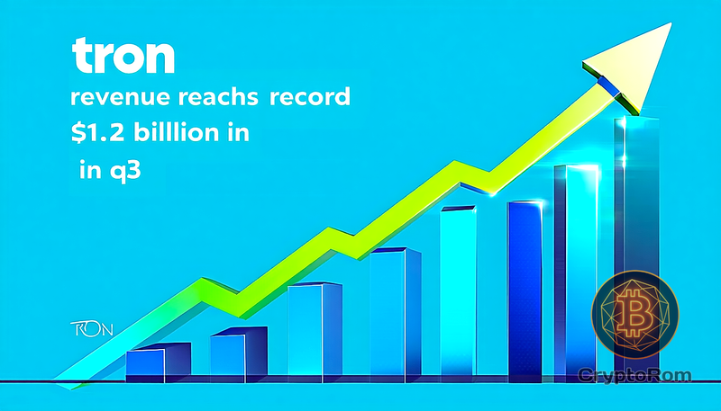 📈 Доход TRON достиг рекорда в $1,2 миллиарда в третьем квартале