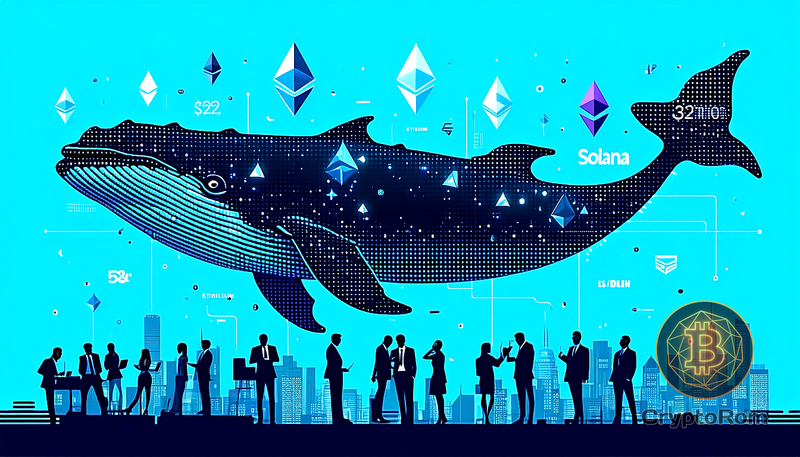 🐋 Покупка Ethereum-китом на $32 млн вызывает интерес институционалов
