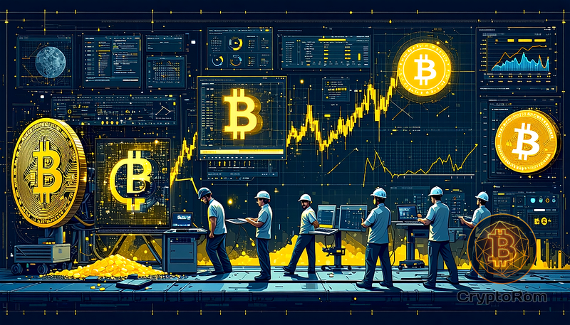 🔨 Средние майнеры Bitcoin усиливают позиции после халвинга