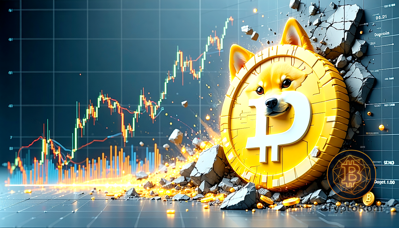 🚀 Dogecoin пробивает многомесячный диапазон