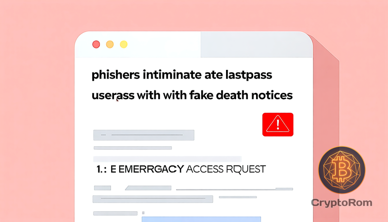 🔒 Фишеры запугивают пользователей LastPass фальшивыми свидетельствами о смерти