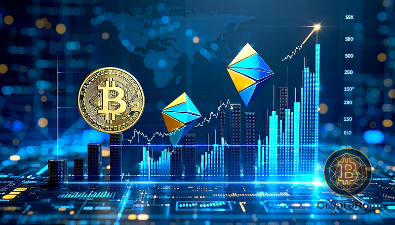 📈 Bitcoin и Ether ETF начали неделю с $283 млн притоков