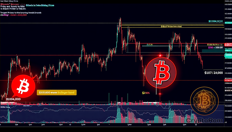 📉 Bitcoin может повторно протестировать 'Black Friday' уровни