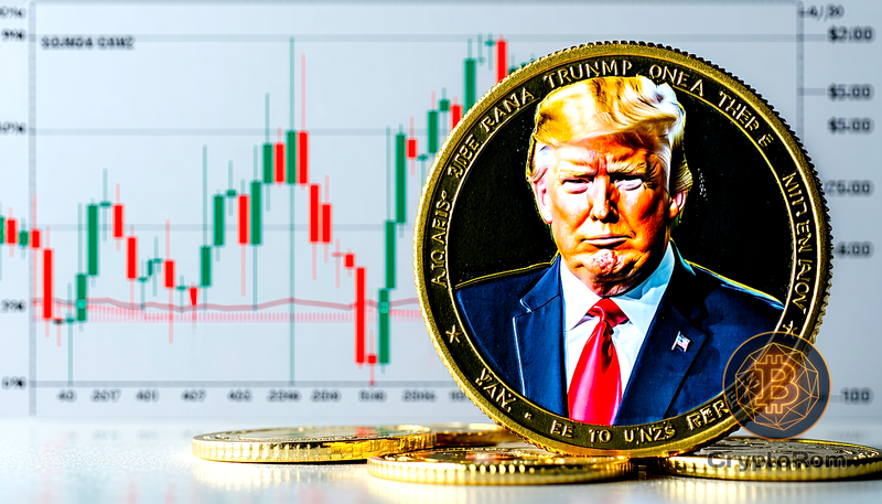 📈 Мем-коин Трампа на Solana вновь на подъеме, рост на 46%