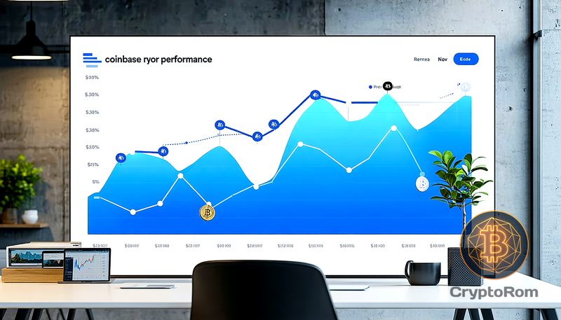 📈 Coinbase превысила прогнозы за третий квартал благодаря росту транзакционной выручки