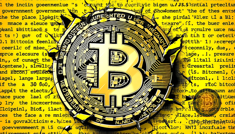 📉 Биткоин под давлением из-за возможной приостановки работы правительства США