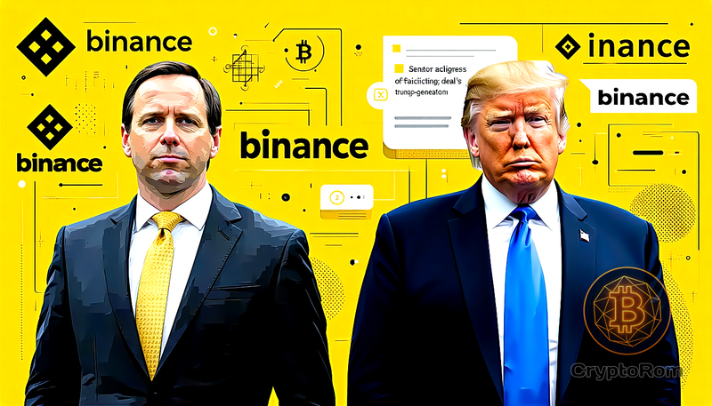 📉 Сенатор обвиняет Binance в содействии сделкам Трампа