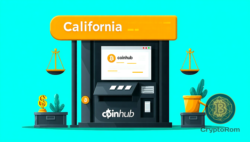 ⚖️ Калифорния оштрафовала Coinhub на $675 тыс. за нарушение закона