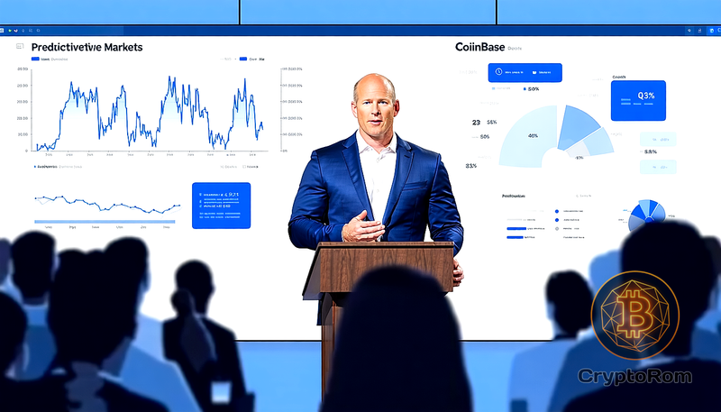 📈 Coinbase CEO вызвал неоднозначную реакцию из-за упоминаний прогнозных рынков