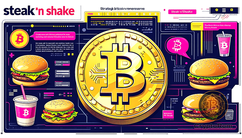 🍔 Steak n Shake создает стратегический резерв в Bitcoin