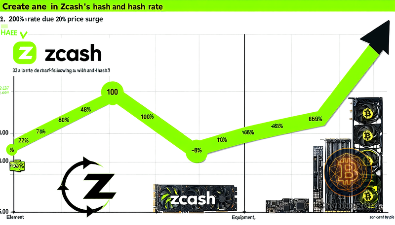 📈 Хешрейт Zcash достиг рекордных уровней благодаря росту цены