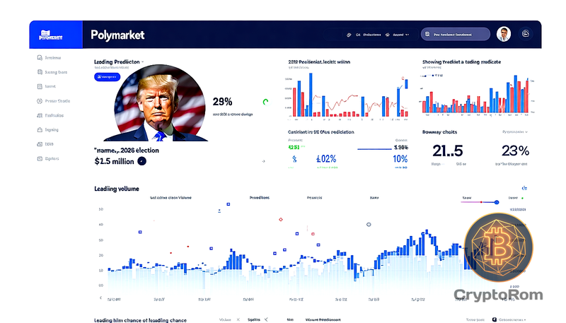 📊 Прогнозы Polymarket: Дж.Д. Вэнс лидирует в гонке 2028 года