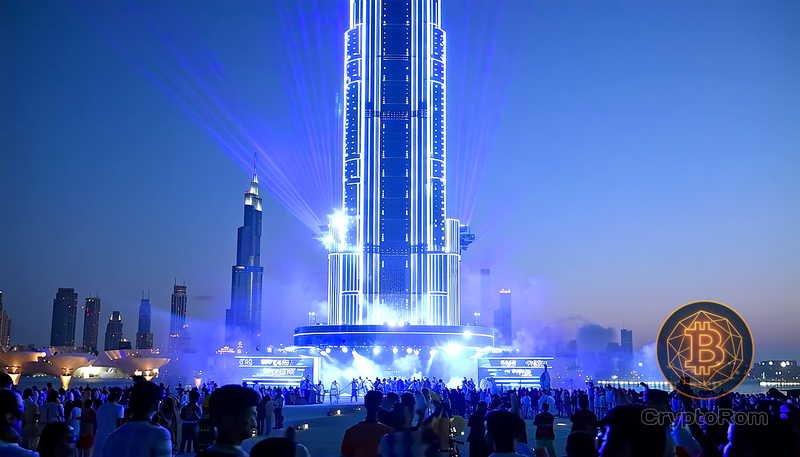 🎉 Bitget возвращается на сцену UNTOLD Dubai с впечатляющей LED-башней