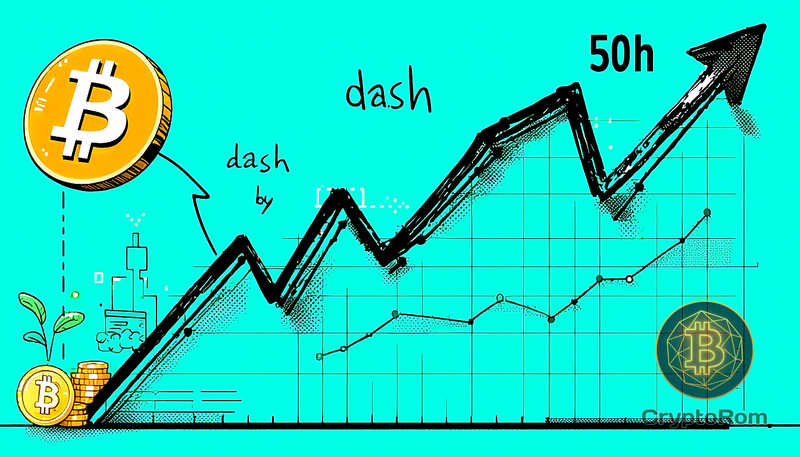 📈 Цена Dash (DASH) выросла на 50% за один день