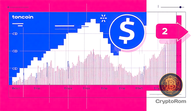 📉 Toncoin падает ниже $2 на фоне рыночных условий
