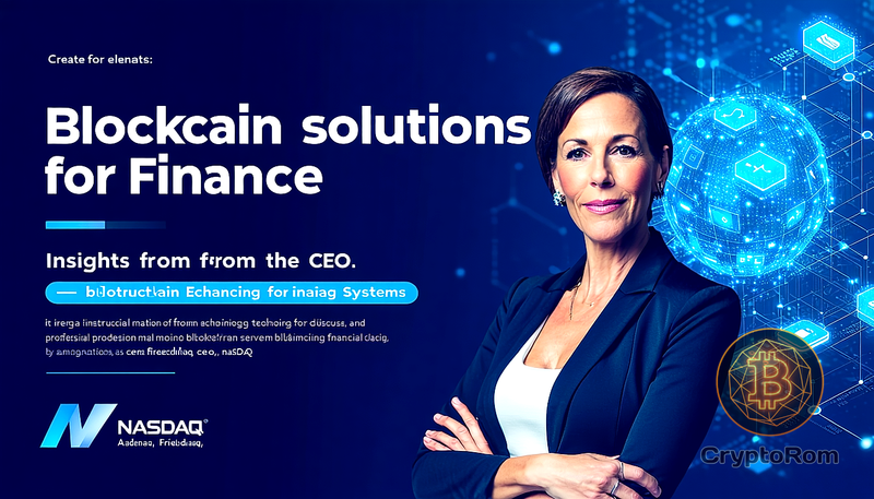 🔗 Блокчейн решения для финансов: мнение CEO Nasdaq