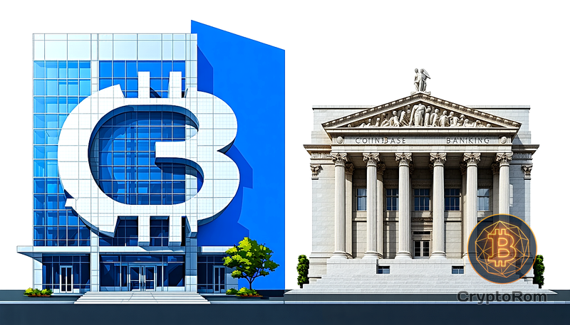 🏦 Coinbase сталкивается с критикой за попытку получить банковскую лицензию