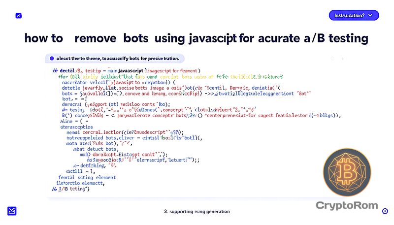 🤖 Как убрать ботов с помощью JavaScript для точных A/B-тестов