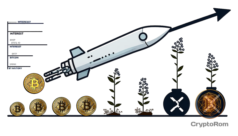 🚀 XRP обгоняет Bitcoin на фоне роста интереса к ETF