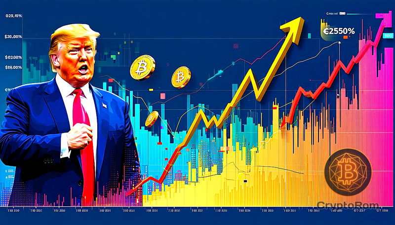 📈 Цены на криптовалюты растут после заявления Трампа о тарифных дивидендах