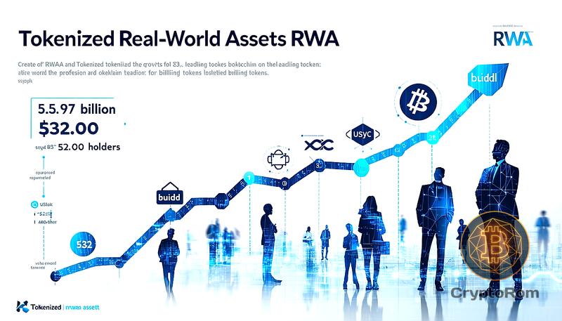 📈 Стоимость токенизированных активов в реальном мире выросла на 5,9%