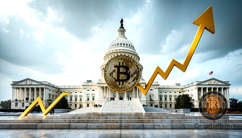 📈 Биткойн растет на фоне прогресса в переговорах о бюджете США