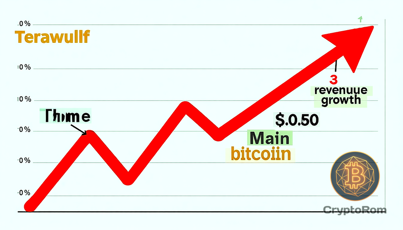 📉 Акции Bitcoin-майнера TeraWulf падают после закрытия торгов