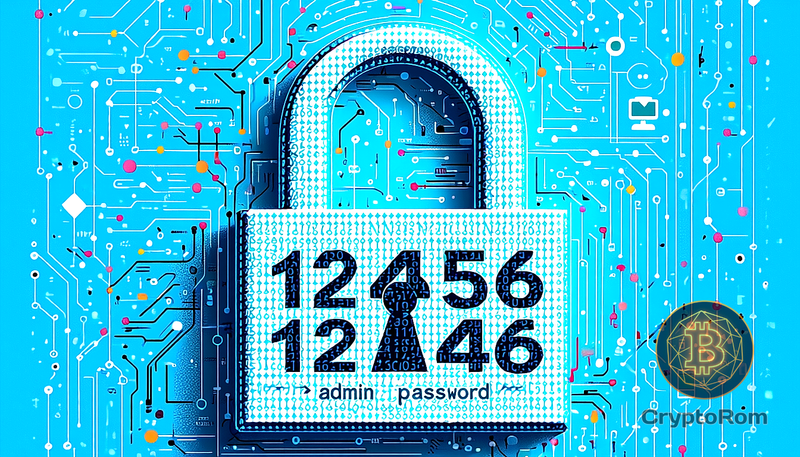 🔐 Пароли «123456», «admin» и «password» по-прежнему популярны