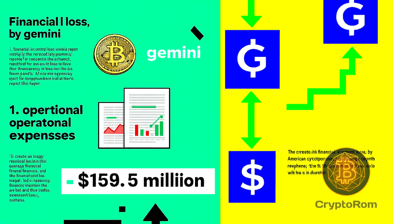 📉 Gemini сообщает о потере $159.5 млн в третьем квартале