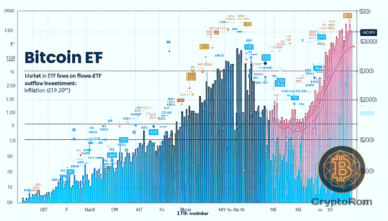 📊 Волатильность потоков Bitcoin ETF раскрывает страхи рынка перед данными об инфляции