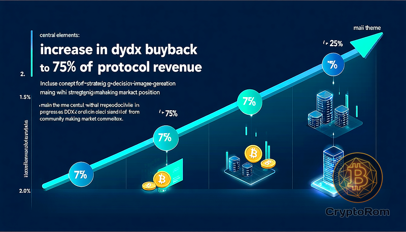 📈 Увеличение выкупа dYdX до 75% дохода протокола