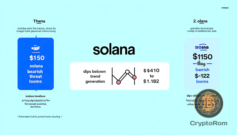 📉 Solana снова ниже $150, угроза медвежьего тренда