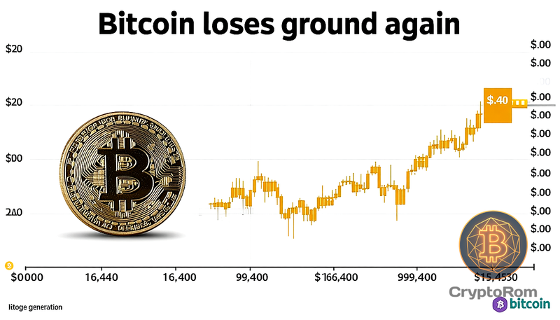 📉 Биткоин снова теряет позиции на рынке
