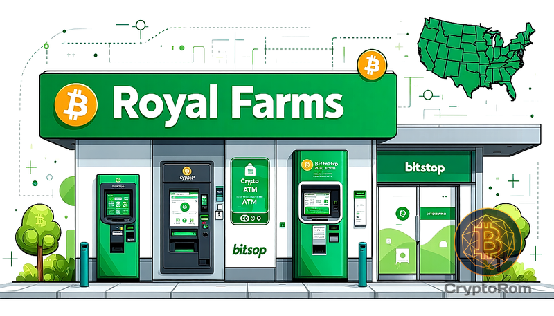 🏪 Royal Farms устанавливает 310 крипто-банкоматов в нескольких штатах