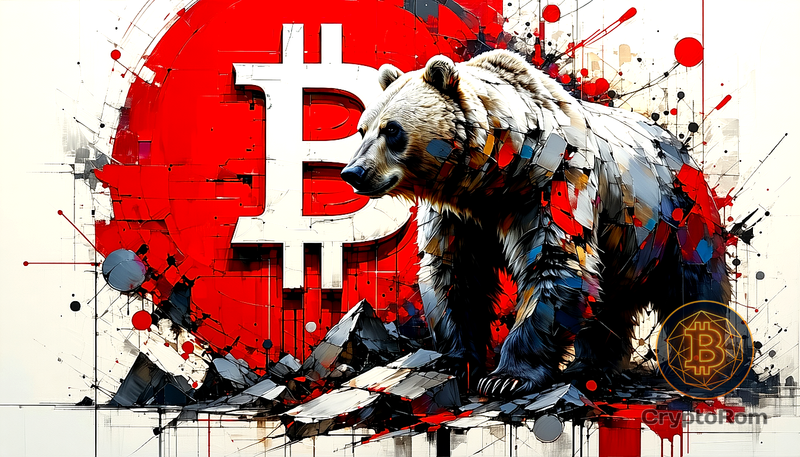 📉 Bitcoin снова падает: медведи берут контроль