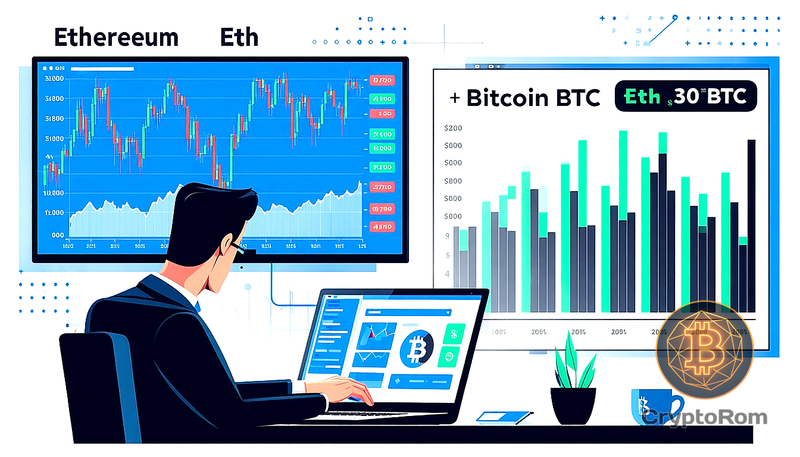 📉 Эфир опускается ниже $3100; инвестор считает ETH более рискованным, чем BTC