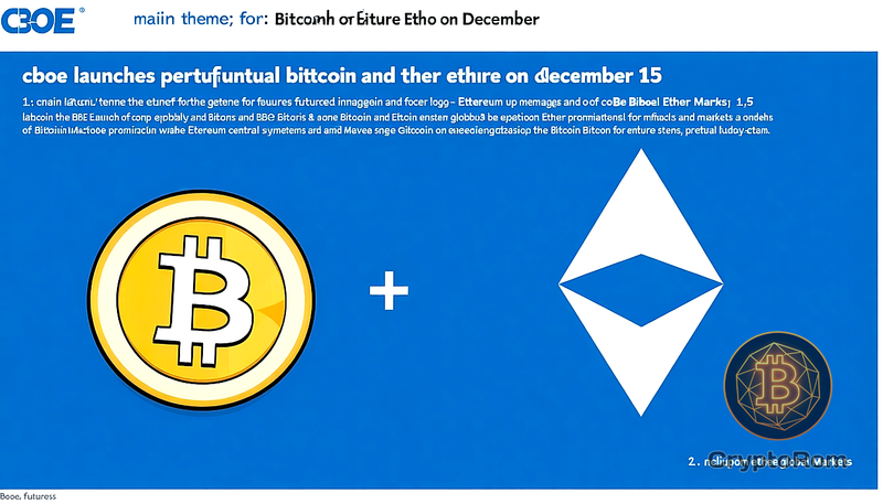📈 Cboe запускает бессрочные фьючерсы на биткоин и эфир 15 декабря