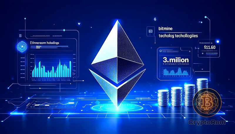 💰 Bitmine раскрывает владение 3,6 млн ETH и указывает на слабость маркетмейкеров