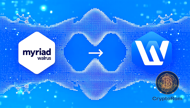 🔗 Myriad сотрудничает с Walrus для децентрализованного хранения данных