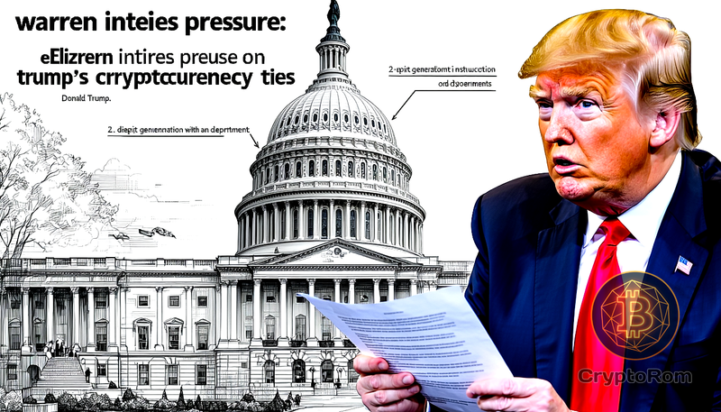 📜 Уоррен продолжает давление на криптовалютные связи Трампа