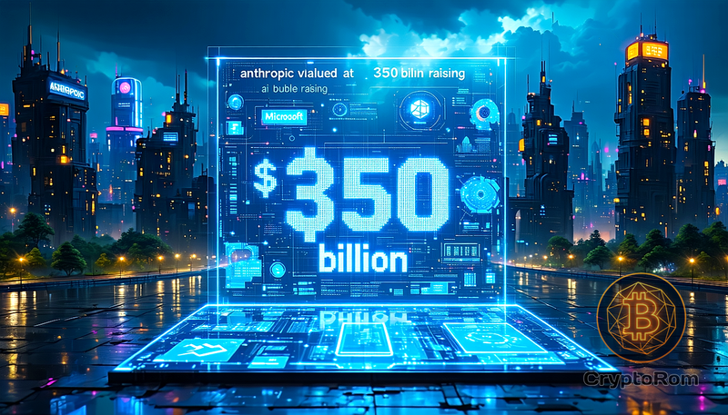 🤖 Anthropic оценена в $350 миллиардов, вызывая опасения пузыря ИИ