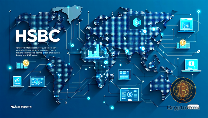 💰 HSBC внедряет токенизированные депозиты в США и ОАЭ