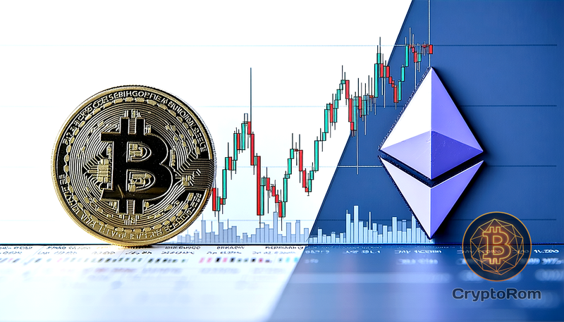 📉 Биткойн пересекает «крест смерти», Ethereum на подходе