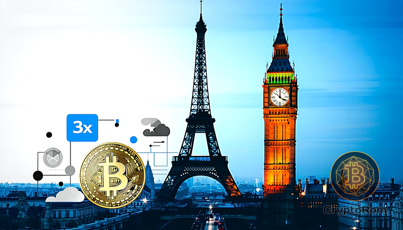 💰 Европейцам станут доступны рискованные 3x левереджные ETF на Bitcoin и Ethereum