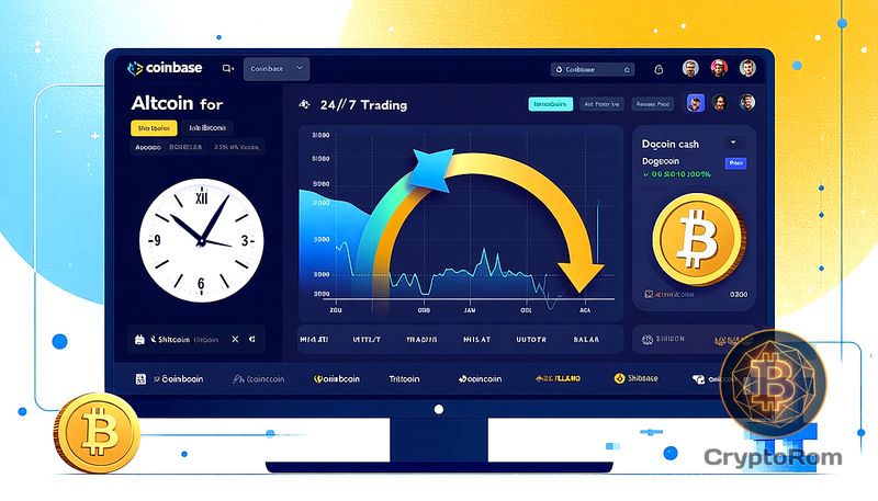 📈 Coinbase запускает круглосуточную торговлю для SHIB и других альткойнов