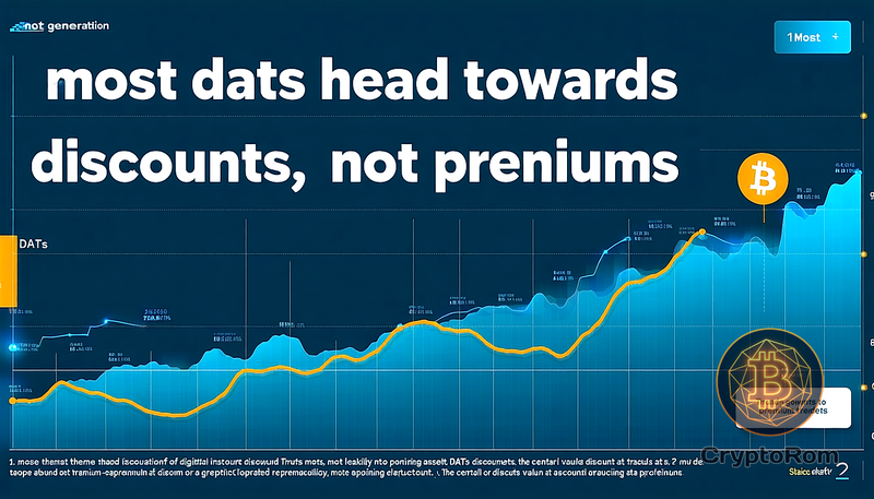 📉 Большинство DATs направляются к скидкам, а не к премиям