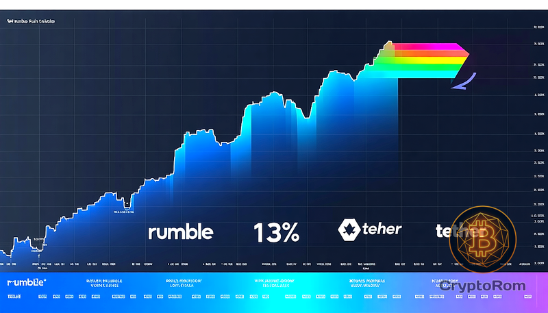📈 Акции Rumble выросли на 13% после увеличения доли Tether