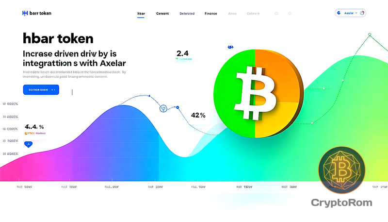 📈 HBAR увеличивается на 2,4% благодаря интеграции с Axelar